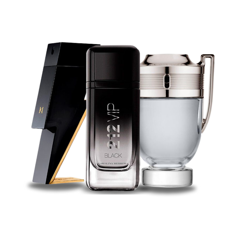 Zestaw 3 Perfum | Bad Boy · 212 VIP Black · Invictus